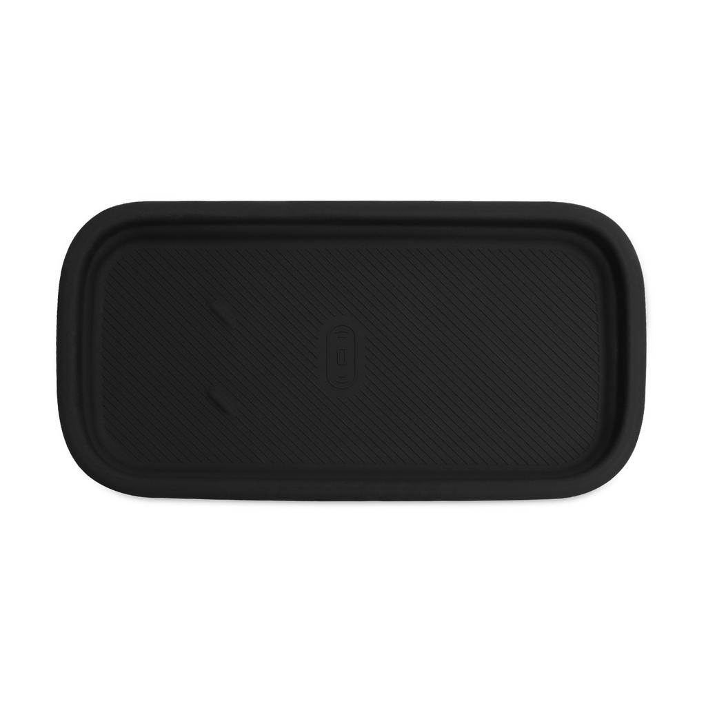 Для Leapmotor C10 C16 2024 2025 Противогрязевой коврик Силиконовый коврик для беспроводной зарядки Противоскользящий защитный коврик Аксессуары для автомобиля Черный