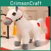 Animal Horse Plush Dolls With Tassel Decoration For New Year Gifts Decoration