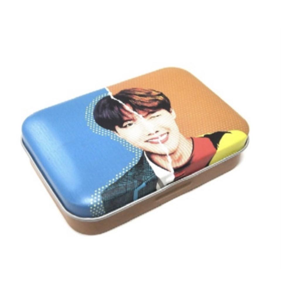 BTS Товары Чехол для линз Idol J-hope (в комплект входит 1 фотокарточка BTS, выраженная в стиле поп-арт)