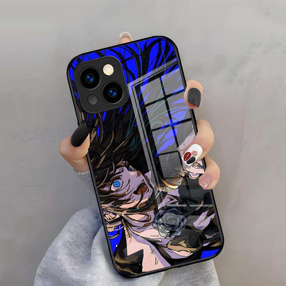 Ado Cartoon Phone Case For IPhone 18 Pro Max 17 Pro 16 15 14 Plus 12 13 11 Shockproof Glass Cover