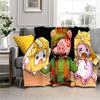 Одеяло Happy Foxy Boxy и Rocky Lankybox, мягкое одеяло для дома, спальни, кровати, дивана, пикника, путешествия, офиса, одеяло, детское одеяло