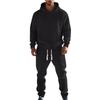 Men'S Casual Hooded Sweatshirt Long Pants Set Casual Two-Piece Set