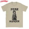 Футболка Fear And Hunger для мужчин Новинка 100% Хлопок Футболка с круглым вырезом с коротким рукавом Одежда больших размеров