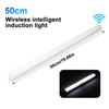 10/20/30/50CM Motion Sensor Light Wireless LED Sensor Light USB Chargeable Night Light Kitchen Wardrobe Cabinet Automatic Sensor Light