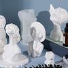 3D Девушка Силиконовая Форма DIY Изготовление Человеческого Тела Ароматное Мыло Гипсовые Формы Украшения Для Дома Подарки Ручной Работы