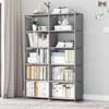 Simple Bookshelf Easy Assembly Bookcase Can Be Moved Children's Debris Rack Home Furniture Book Shelf Storage Locker Holders