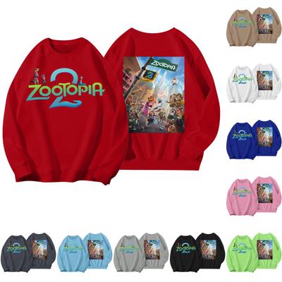 Женская модная повседневная толстовка с длинным рукавом и круглым вырезом с принтом