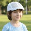 Hollow Children Forward Cap Korean Style Sun Hat Simple Mesh Beret  Sunshade