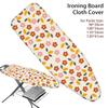 New Floral Pattern Ironing Board Cover Thickened Elastic Ironing Board Cloth Heat-resistant Stain Resistant Ironing Heat Shield