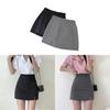 Classic Black Half Body Skirt For Women With Zipper Detail For Office And Casual Wear