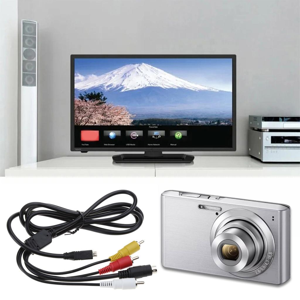 Высококачественный мини-USB к 3 RCA кабель для видеокамеры Handycam DCR-DVD DCR-HC DCR-SR DCR-SX DEV HDR-CX HDR-HC
