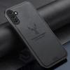 Противоударный чехол из мягкой кожи с головой оленя для Samsung Galaxy Note 8 9 S22 S23 S24 Ultra A14 A15 A25 A35 A50 A51 A52 A72, задняя крышка