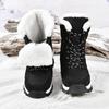 Couples Casual High-top Boots Winter Soft-sole Non-slip Warm Velvet Snow Boots Fashion Unisex Outdoor Boots Men's Cotton Boots