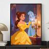 Disney Набор для алмазной живописи «Красавица и Принцесса-призрак», 5D, ручная работа, DIY, украшение для дома и стен