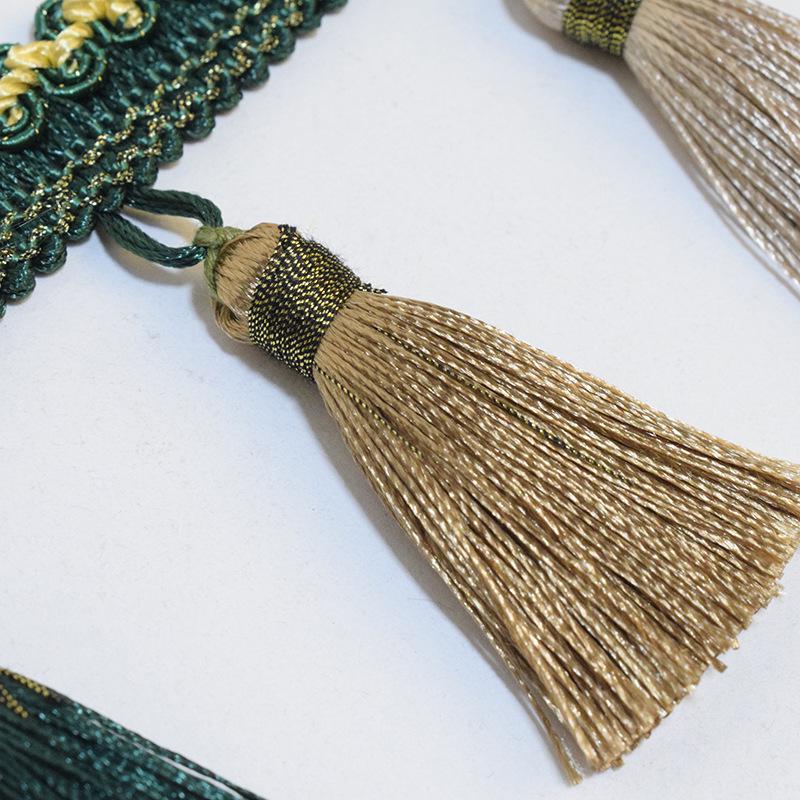 Красное кружево с кисточками — многофункциональный домашний аксессуар (12м) для багажа, штор и многого другого