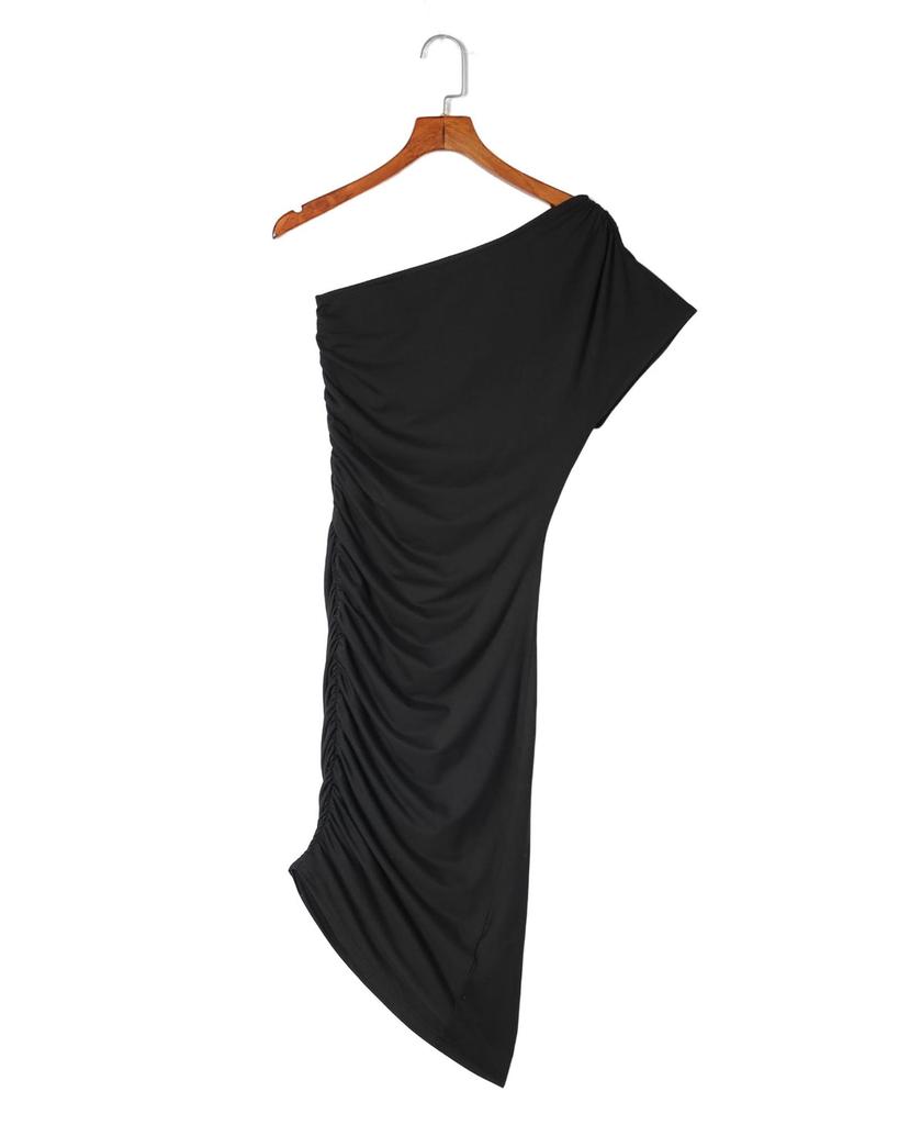 Azura Exchange Облегающее платье с рюшами