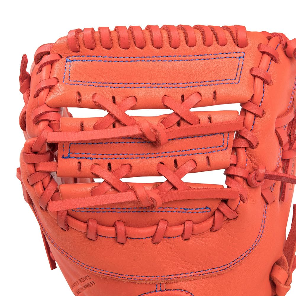 Mizuno Will Drive Юношеский бейсбольный размер 52 для юношеской перчатки для игрока первой базы, 1AJFY27800, (Флэш-оранжевый/FF/Jr),