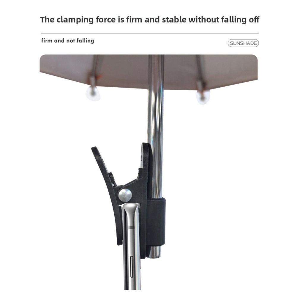 С клипсой держатель для зонта для телефона, зонт для телефона с защитой от бликов и водонепроницаемый, мотоцикл