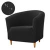 Water Repellent Club Sofa Cover Stretch Tub Chair Slipcover Solid Color Sofa Cover Couch Covers Study Bar Counter Living Room