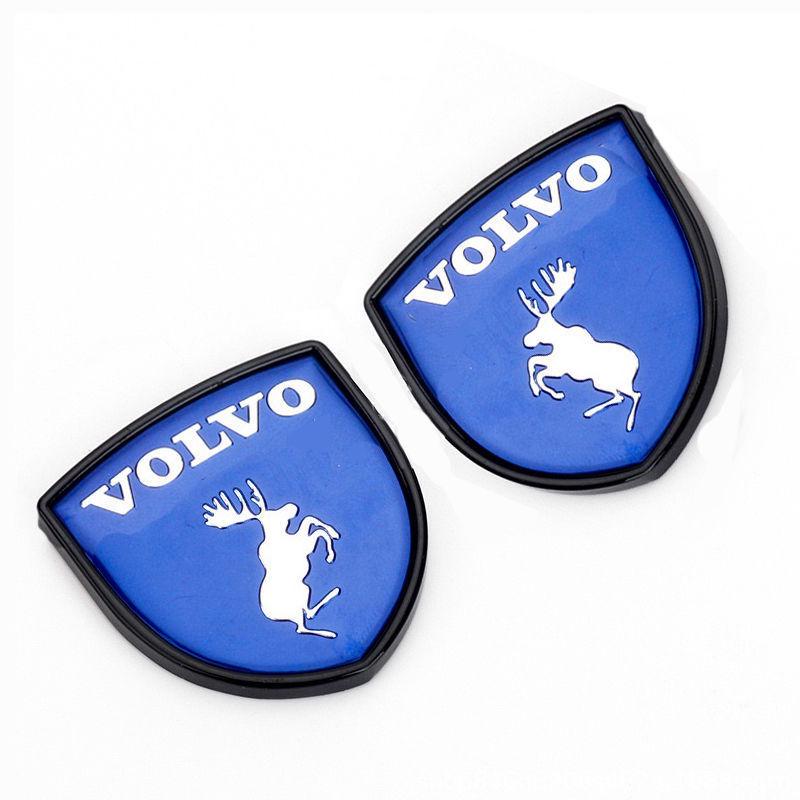 Металлические наклейки на автомобиль для персонализированных логотипов: Совместимо с эмблемами Volvo S60, S90, XC60, XC90