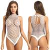 Women's One-piece Monokini Swimsuits Female's Push Up Bikini Swimwear Transparent Bathing Suit