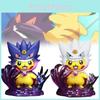 Adorable Pikachu Cosplay Figure Stylish Gengar Transformation Collectible Toy 12cm