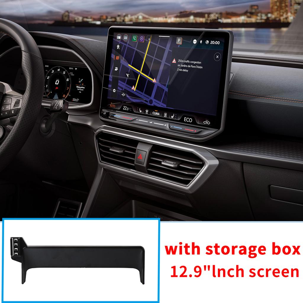 Car Mobile Phone Holder GPS Bracket fit for Cupra Leon 2025 2026 12.9"inch 5F Facelift Navigation Stand Auto Accessories
