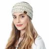 Hair Accessories Thick Fuzzy Knit Hair Band Head Wrap Ear Warmer Headbands for Women Fleece Lined