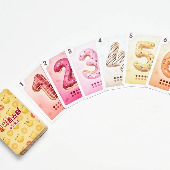 Gulp Monster Number Board Game Childrens Toddler Math Operations Number Learning Card, Popular Korean Game