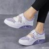 Мода Модная женская обувь Кроссовки сетчатые легкие женские повседневные туфли дышащие женские вулканизированные туфли повседневные кроссовки Zapatillas Mujer