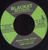 7-дюймовая пластинка ROD TAYLOR Never Fade Away BM008 Blackat Music 2006 Франция Регги Ска Даб Б/у