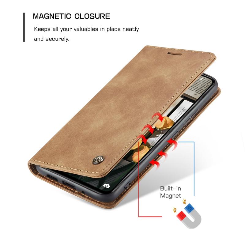 Превосходный матовый кожаный чехол-кошелек с отделениями для карт для Xiaomi 12 12 Pro, держатель-подставка, прочный магнитный чехол для книги для Redmi Note 11 11 Pro 10 9 8 Pro