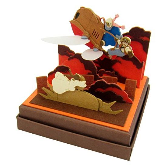 Sankei Studio Ghibli mini Небесный замок Theta Rescue Paper Craft Laputa Немасштабный MP07-17
