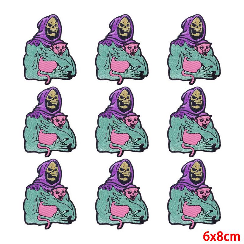 10 шт./лот, оптовая продажа, вышивка, железные нашивки для одежды, нашивки для одежды, куртки, декор, аппликация, принадлежности для шитья