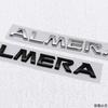 CGANEI1 19.3x1.6см ABS 3D Значок на задний багажник автомобиля для ALMERA Значок Наклейка на бок Аксессуары для стайлинга автомобиля Декорация