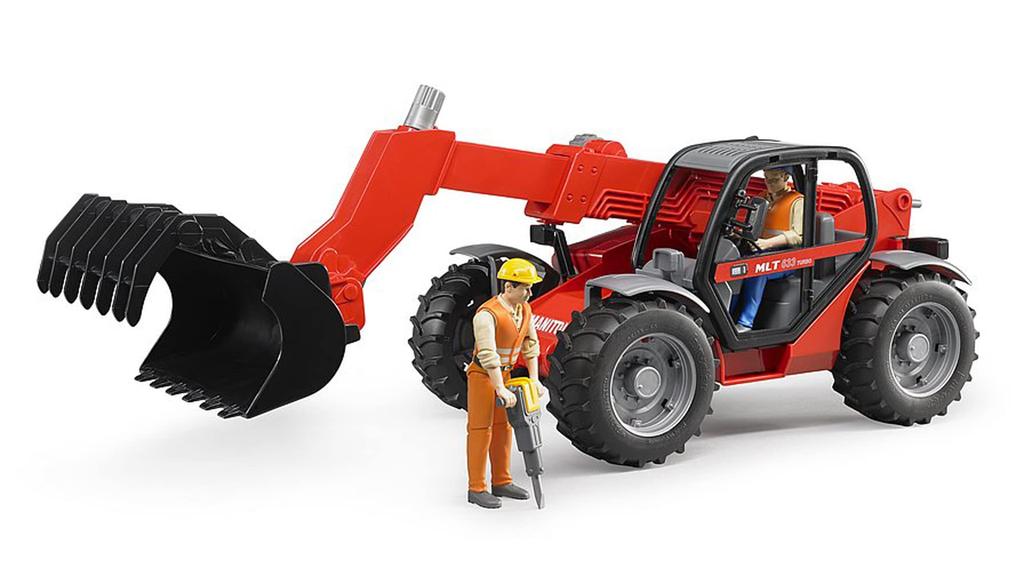 Bruder Телескопический погрузчик Manitou MLT633 BR02125