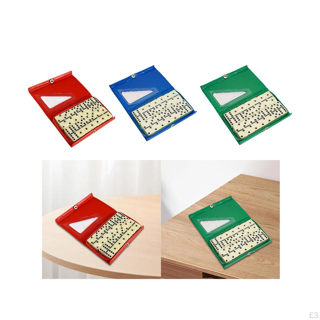 Набор домино, 28 предметов, двойная игра, шесть игр, вечеринка, сувениры, доска с номерами, таблица