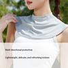 Shoulder Protection Sunscreen Scarf Korean Style Scarves Summer Neck Protection Bib Sunscreen Shawl