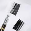 Eyebrow Filler Three-dimensional Effect Stylish Good Color Rendering Eye Liner Pen with Sharpener and Brow Comb Brush for Women