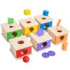Wooden Montessori Kindergarten Early Childhood Teaching Aids Toys Montessori Infant Color Shape Cognition