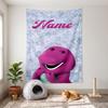 BARNEY (1) Customizable name decorative wall tapestry ideal choice for wall decor in bedrooms living rooms dorms and home