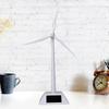 Solar Powered Windmill Model DIY Windmill Toy Decorative Desktop Windmill Decoration Science Teaching Tool for Home Decor