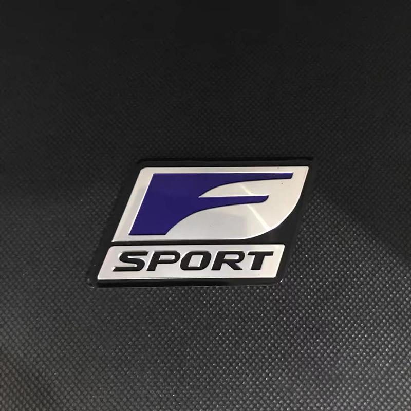Эмблема F SPORT Наклейки на автомобиль 3D Металлический Авто логотип Значок Наклейка Для Lexus GS IS LS500h ES260 ES300h RX350h NX260 LM LC RZ450e T