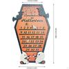 Halloween Advent Countdown Calendar Table Decoration Movable Block Bats Indoor