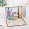 Детская художественная рамка, открывающаяся спереди, фоторамка, высокая прочность, простая установка, художественная рама