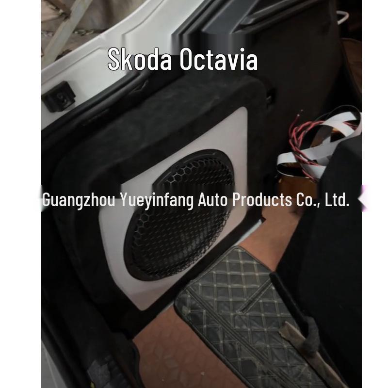 Dedicated 10" Pine Wood Subwoofer Enclosure for Skoda Octavia - Passive, Empty Replacement Box
