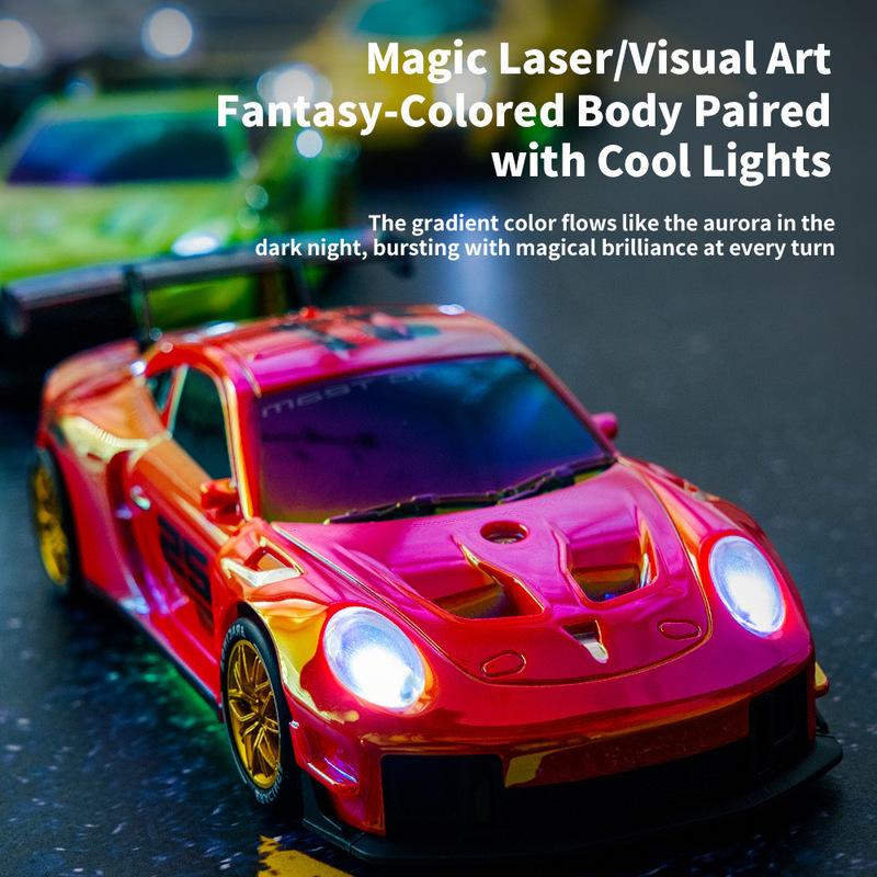 Jjrc New Cool Light Fantasy Drift Remote Control Car Multiplayer Interactive Racing Toy Boy Festival Gift Remote Control Toy
