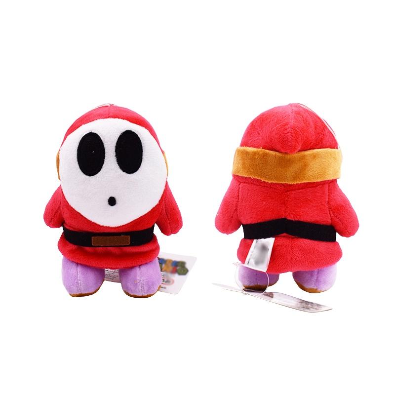 Adorable Super Mario Bros Shy Guy Stuffed Plush Toy 15cm