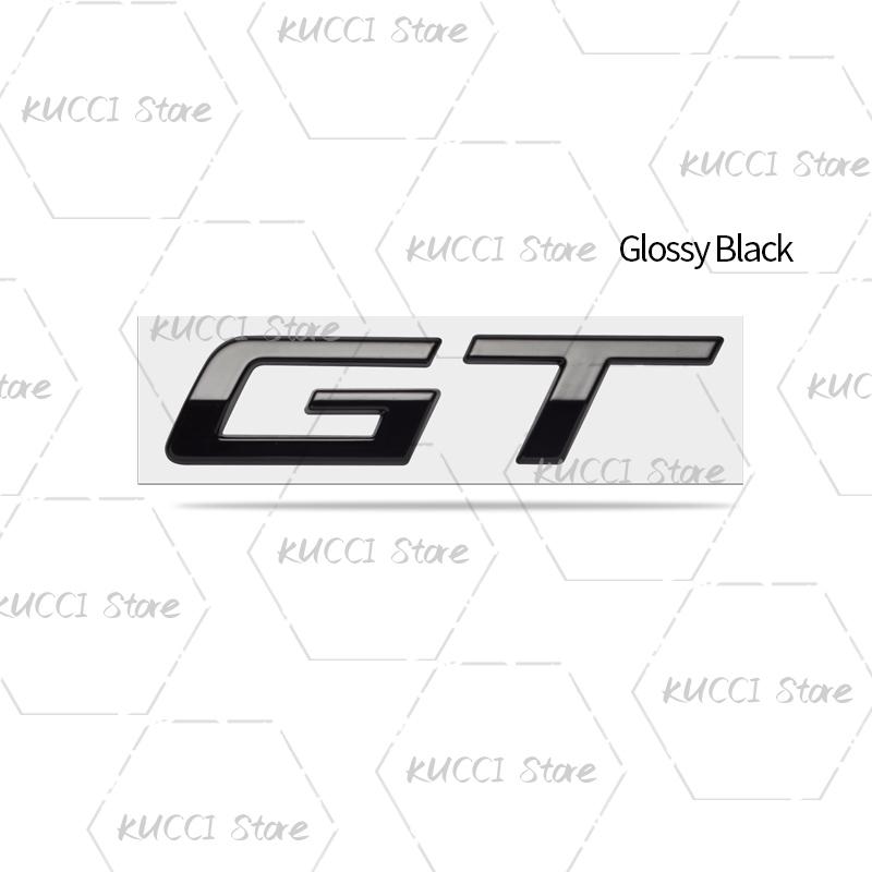 3D Car Sticker GT Logo Metal Emblem Badge Decals