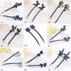 Accessories Women Girls Barrette Hairpin Bling Headwear Edge Clamp Crystal Rhinestone Hair Clip
